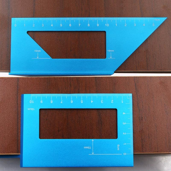 Multi Function T Shaped Marking Gauge For Woodworking Aluminum Alloy Woodcarving Hand Tools