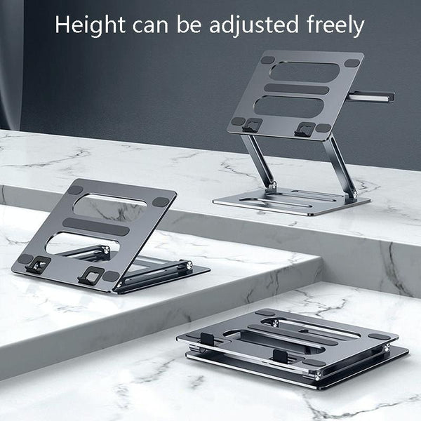 Metal Notebook Stand Gray Desktop Support Stands Holders & Car Mounts