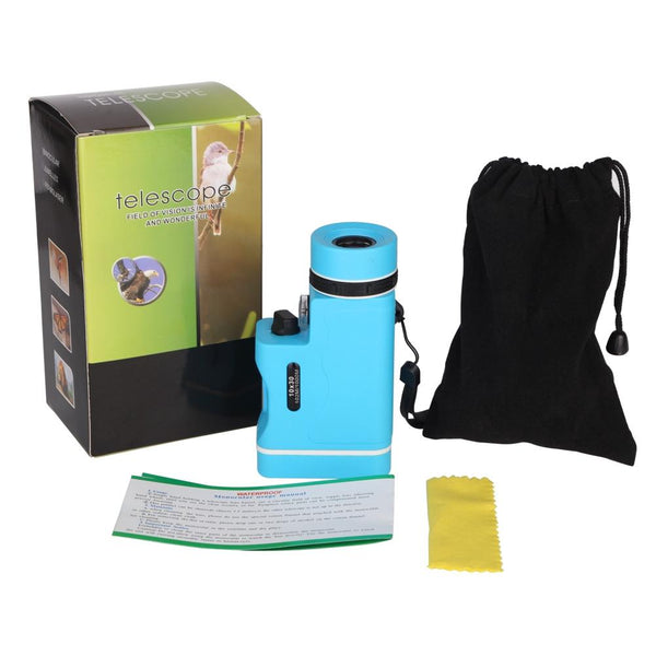 10X High List Binoculars With Infrared Light Colourful Sky Blue Binoculars & Monoculars