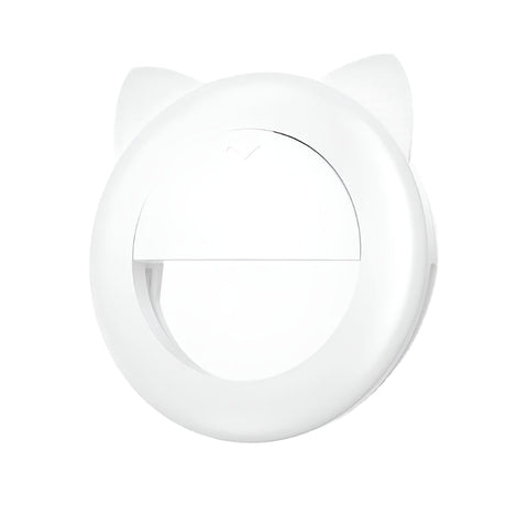 2 Pack Large Capacity Live Video Conference Ring Light For Mobile Phone Selfies_Cat Ears Other Lighting & Studio