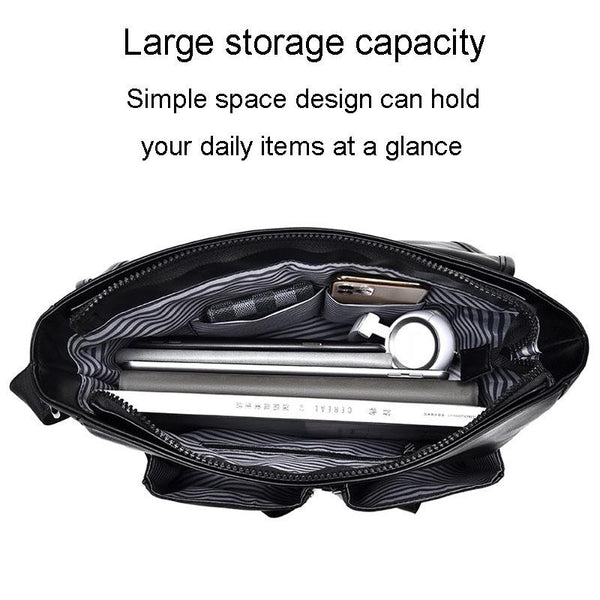 Large Capacity Business Messenger Bag For Men Blue Bags