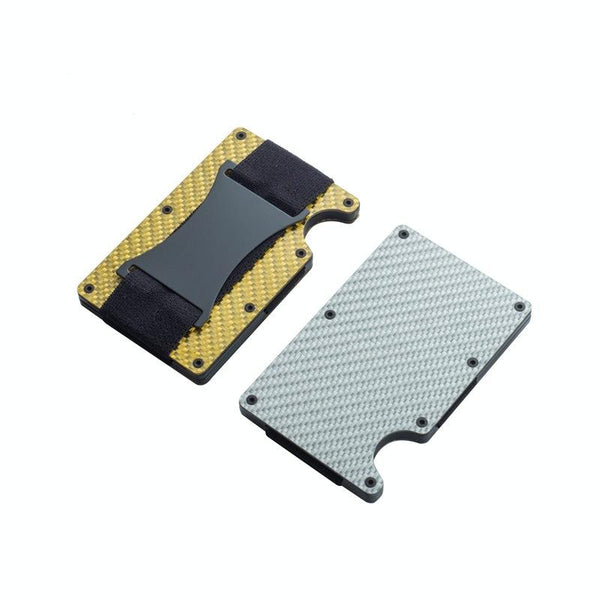 Carbon Fiber Rfid Card Holder Secure & Stylish Red Business Card Holders