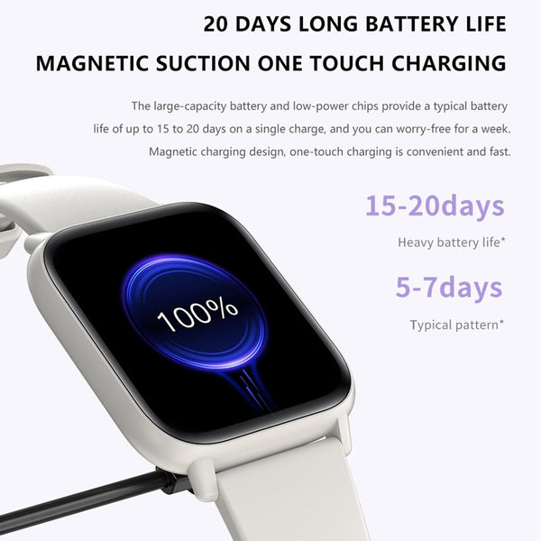 1.83 Inch Bt5.2 Smart Sport Watch With Bluetooth Call Sleep & Health Monitor Pink Smart Watches