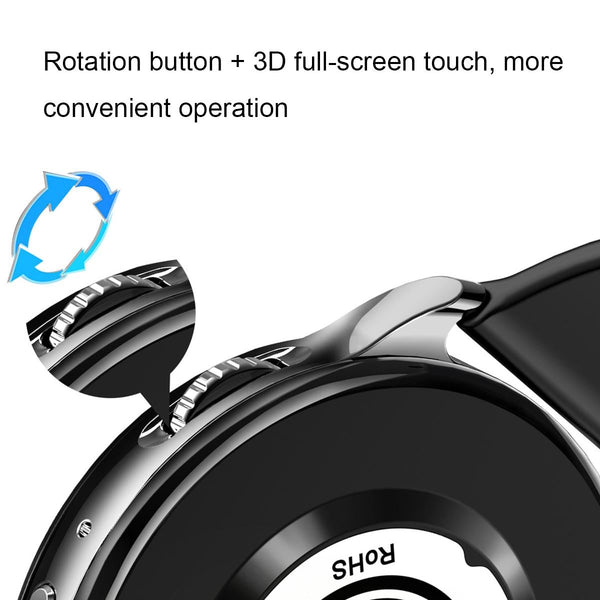 1.32 Inch Bluetooth Calling Smart Watch With Rotary Button Black Smart Watches
