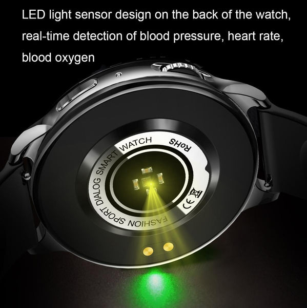 1.32 Inch Bluetooth Calling Smart Watch With Rotary Button Black Smart Watches