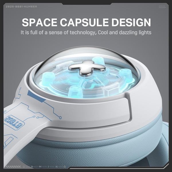 Wireless Gaming Headset Onikuma Gt802 White Headsets