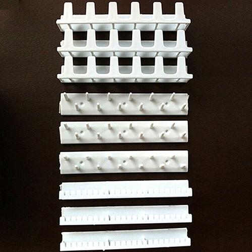 9 Piece White Adhesive Wall Jewelry Hooks Storage & Display