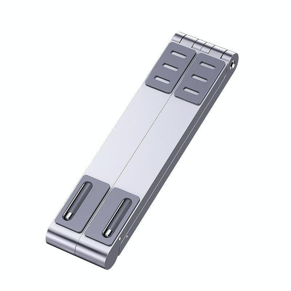Aluminum Notebook Stand Compact Cooling Bracket Silver Stands Holders & Car Mounts