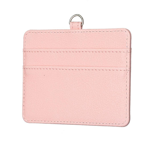 Horizontal Id Card Bag & Lanyard Pink Id & Document Holders