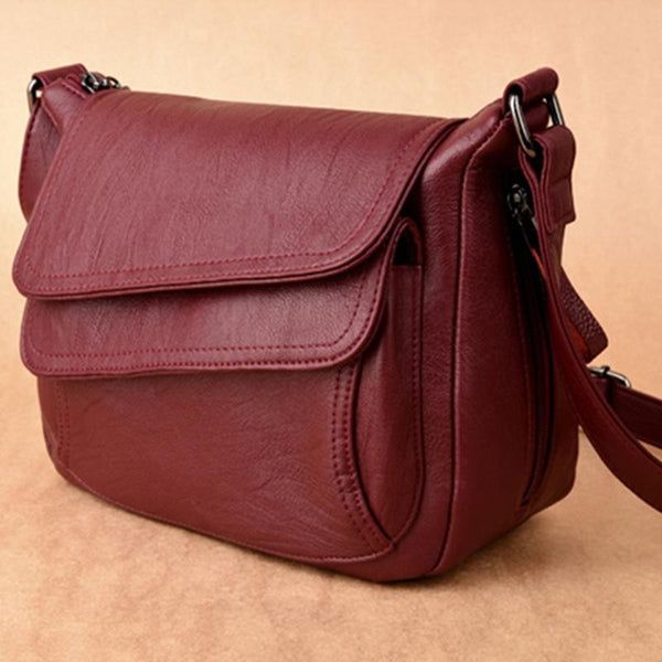 Stylish Leather Shoulder Bag For Summer Blue Women's Bags & Handbags