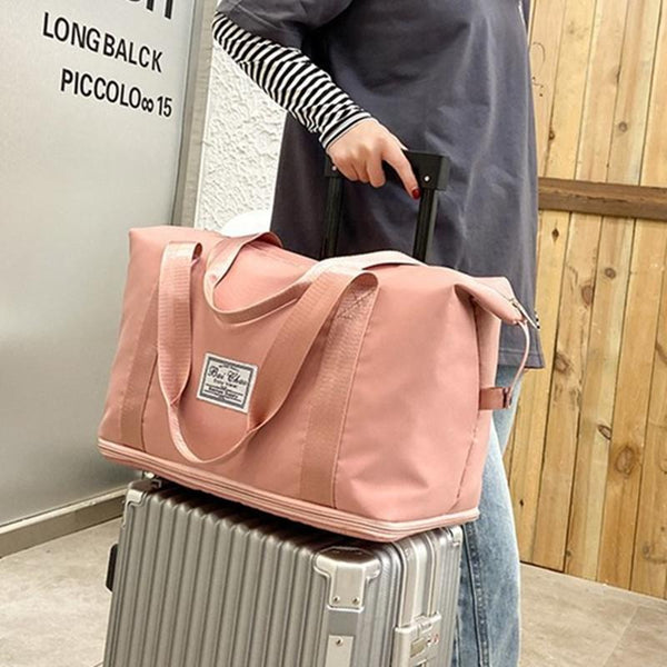 Sports Gym Duffel Bag With Wet Dry Separation Large Capacity Taro Purple Duffle Bags