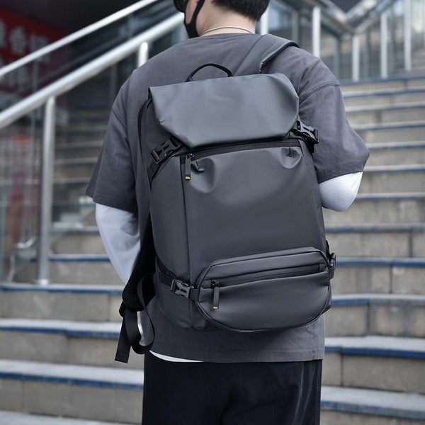 Travel Backpack For Men Compact And Durable Grey Backpacks