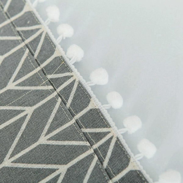 Universal Cotton Linen Microwave Dust Cover Yellow Checkerboard Microwaves