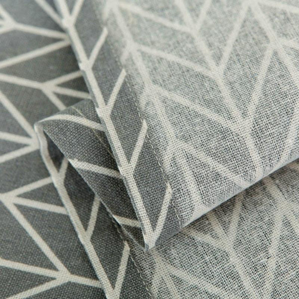 Universal Cotton Linen Microwave Dust Cover Yellow Checkerboard Microwaves