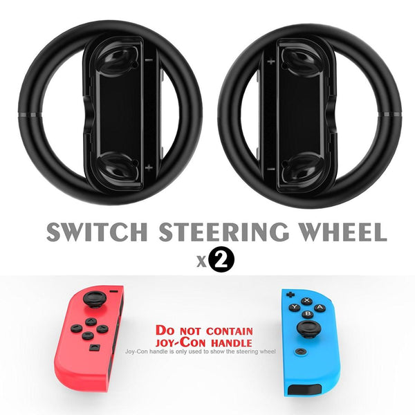 Switch Games Steering Wheel Bracket Compact Black Controllers & Attachments