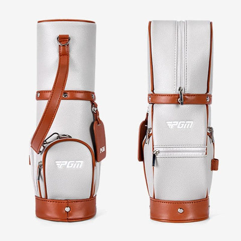 Lightweight Golf Crossbody Bag For Women Compact Mini Ball Storage Solution Grey Brown Women's Bags & Handbags