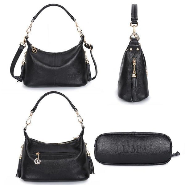 Stylish Middle Aged Women Shoulder Bag Blue Women's Bags & Handbags