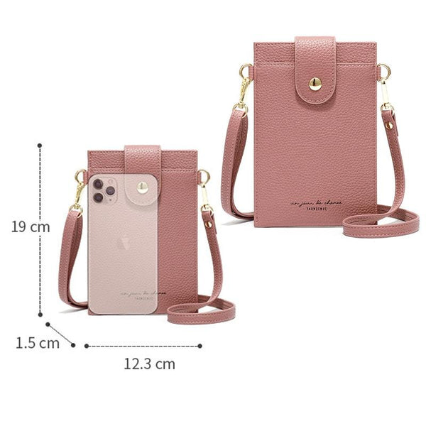 Stylish Thin Messenger Bag For Women Red Women's Bags & Handbags