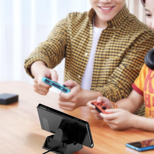 Nintendo Switch / Lite Charging Stand Compact Design Black Mounts & Stands