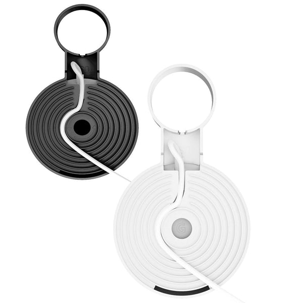 Google Nest Mini Wall Bracket With Cable Storage White Speaker Mounts & Stands