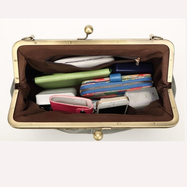 Retro Shoulder Bag For Women Messenger Style Green Women's Bags & Handbags