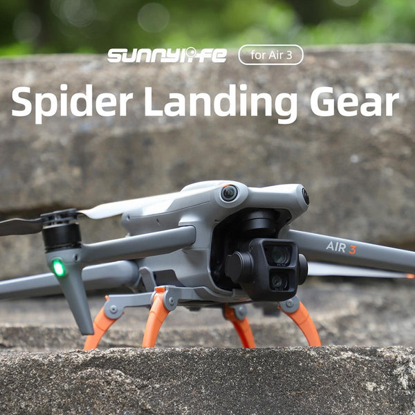 Foldable Spider Landing Gear For Dji Air 3 Lg664 Grey Camera Drone Accessories
