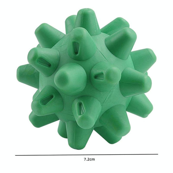 Handheld Hedgehog Massage Ball For Plantar Relaxation And Fitness Green Massagers
