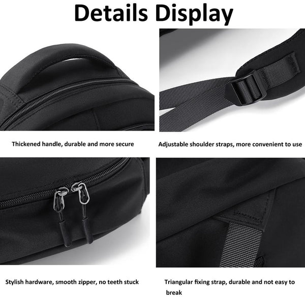 Versatile Solid Backpack For Teens & Adults Gray Backpacks & Bags