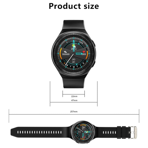 1.28 Inch Ip67 Waterproof Smart Watch With Bluetooth Call Sleep & Heart Rate Monitoring Red Smart Watches