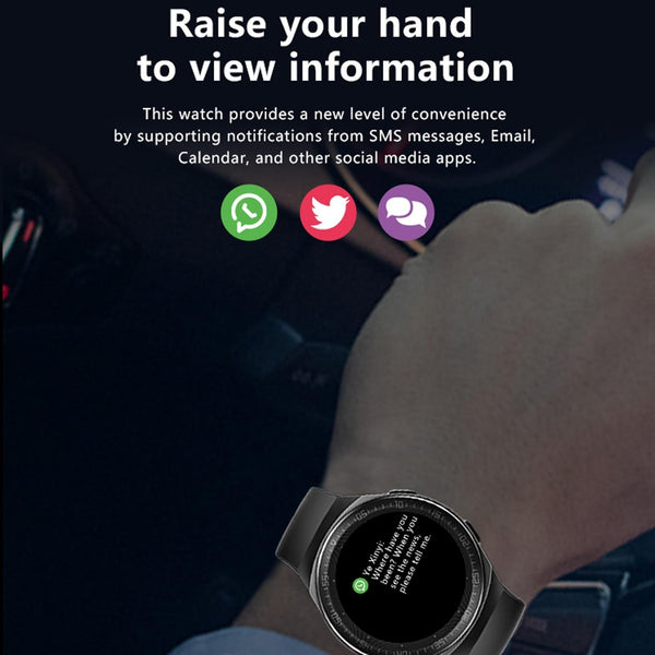 1.28 Inch Ip67 Waterproof Smart Watch With Bluetooth Call Sleep & Heart Rate Monitoring Red Smart Watches