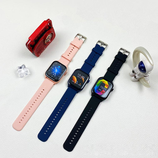 1.85 Inch Ip67 Waterproof Sports Health Monitoring Bluetooth Call Smart Watch Pink Smart Watches