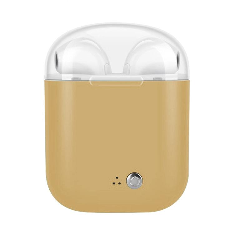 I7s Binaural Wireless Bluetooth Tws Earphone With Charging Plating Gold Earbuds