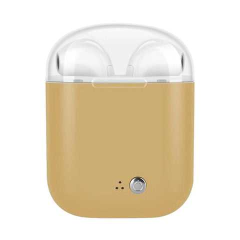 I7s Binaural Wireless Bluetooth Tws Earphone With Charging Plating Gold Earbuds