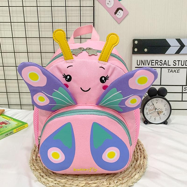Girls Butterfly Backpack Compact And Colourful Pink Backpacks & Bags