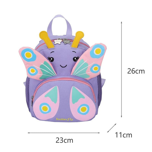 Girls Butterfly Backpack Compact And Colourful Pink Backpacks & Bags