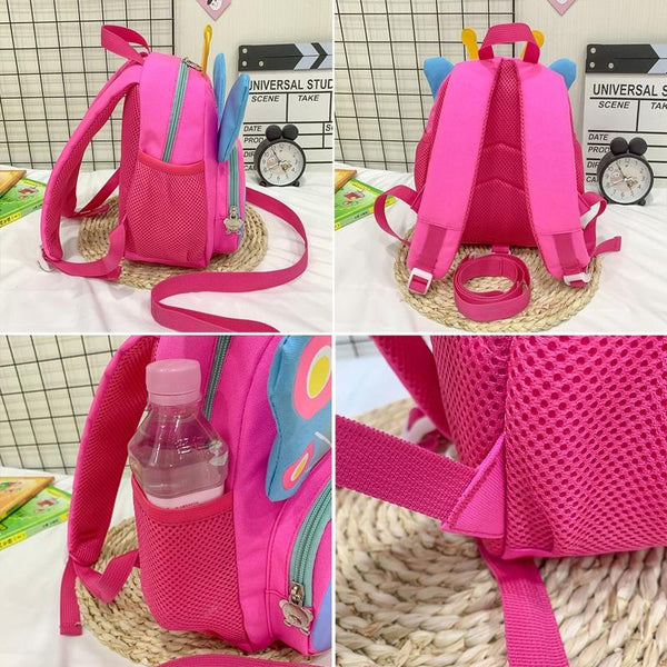 Girls Butterfly Backpack Compact And Colourful Pink Backpacks & Bags