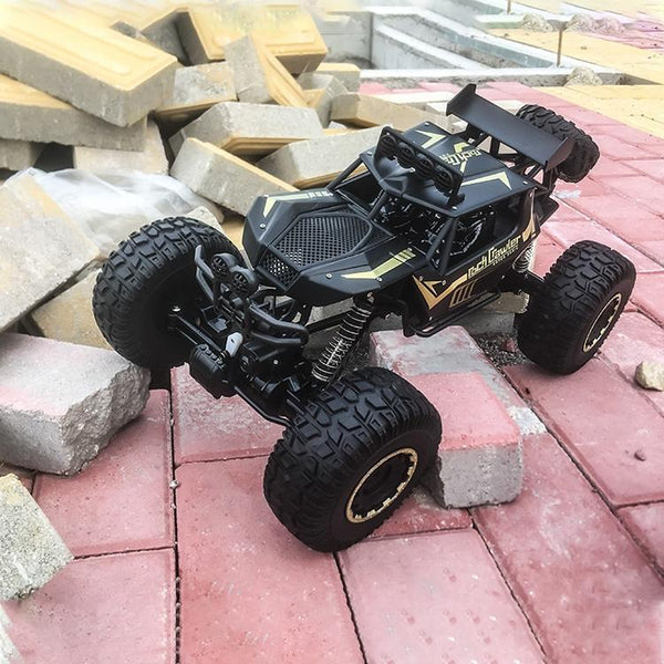 1:8 Alloy Remote Control Climbing Car Off Road Vehicle Toy Black Remote Controlled Toys