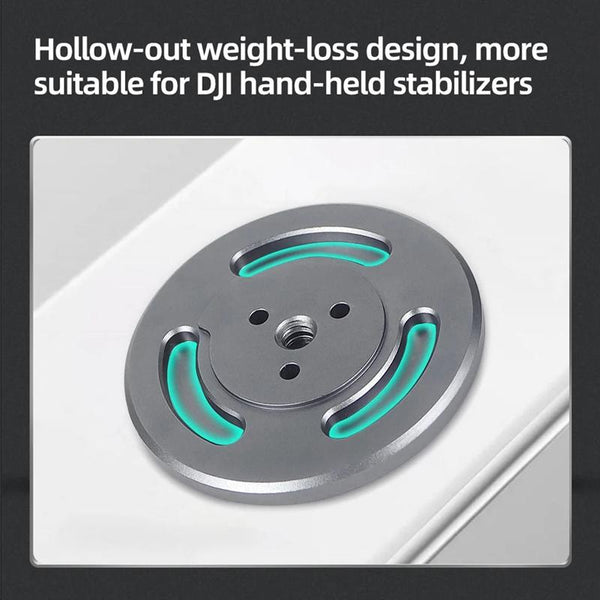 Universal Magnetic Phone Holder For Tripod And Magic Arm_Black Mounts & Holders