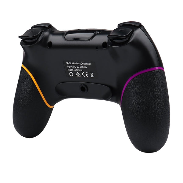 Macro Wireless Pro Controller With Wake Up Function Purple Orange Controllers & Attachments