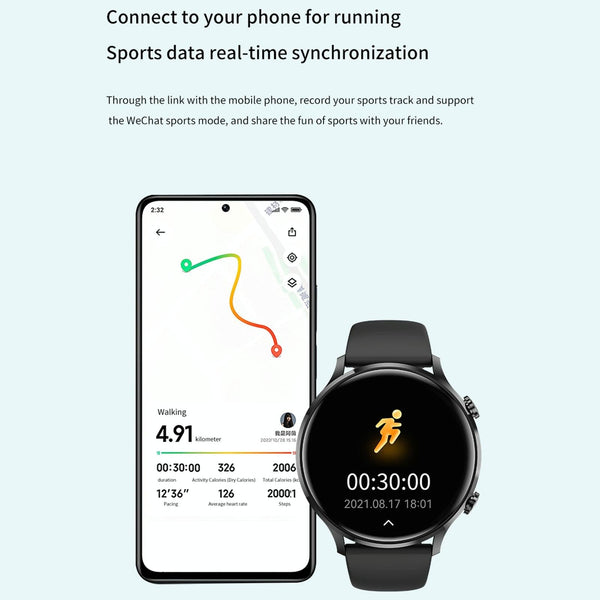 1.39" Bt5.2 Smart Sport Watch With Call Sleep Temp Heart & Health Monitor_Pink Smart Watches