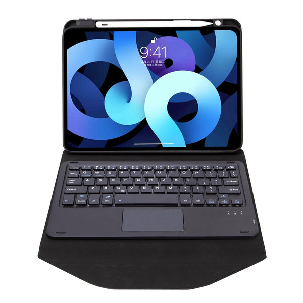 Bluetooth Keyboard Leather Case For Ipad Pro 11 With Pen Slot And Touchpad Pink Keyboards