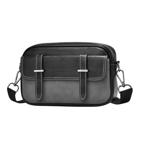 Waterproof Shoulder Crossbody Bag For Men Wear Resistant Design Grey Bags