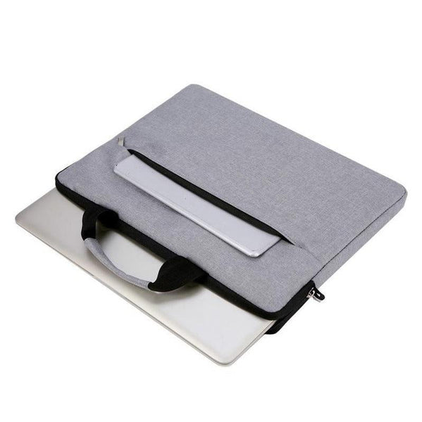 Parallel Deals Waterproof Single Shoulder Notebook Bag 13 Inch Portable And Durable Gray Laptop Cases & Bags