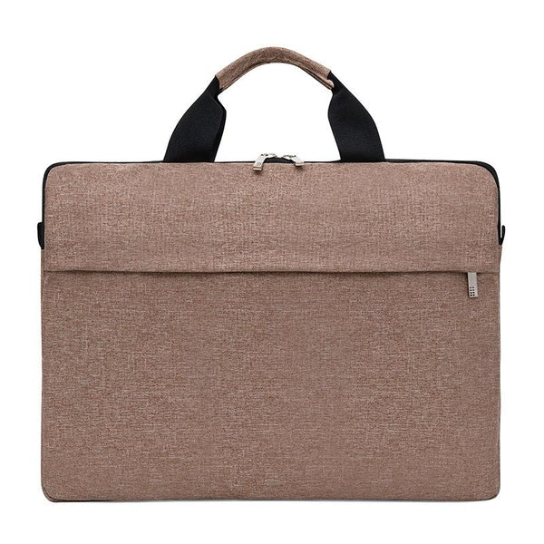 Parallel Deals Waterproof Single Shoulder Notebook Bag 13 Inch Portable And Durable Gray Laptop Cases & Bags