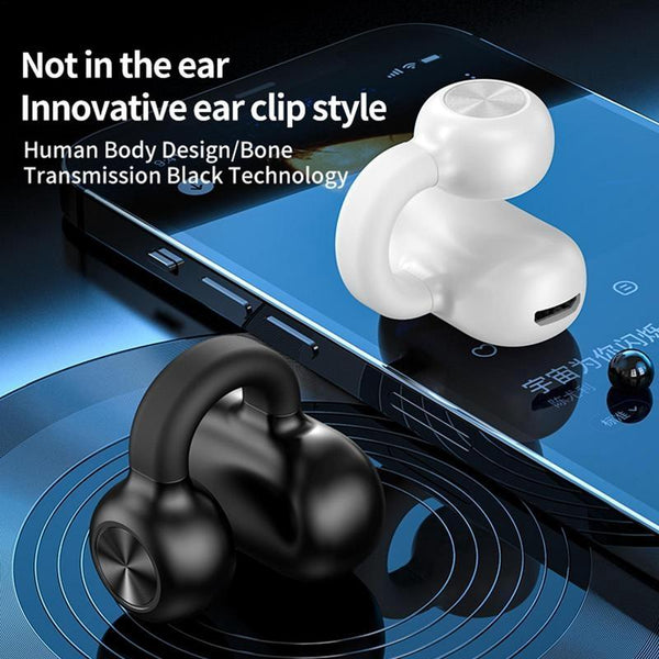 Wireless Single Ear Bluetooth 5.3 Earphone Z28 White Box Package Earbuds