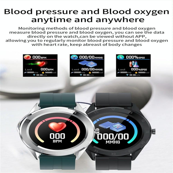 Waterproof Smart Watch With Heart Rate And Sleep Monitoring Ip68 Coffee Smart Watches