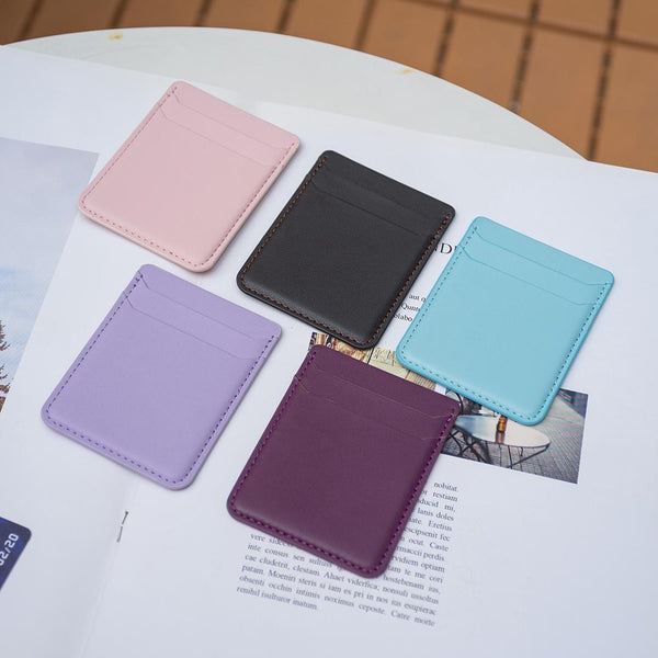 Parallel Deals R20 Texture Card Bag Back Sticker For Mobile Phones Pink Cases Covers & Skins