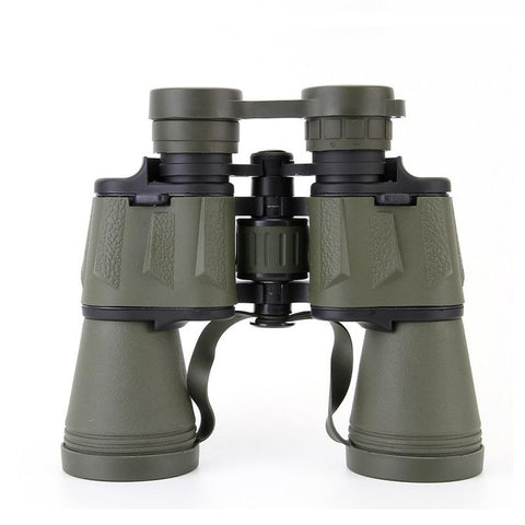 High Power Outdoor Binoculars For Low Light Night Vision 20X50 Army Green Binoculars & Monoculars
