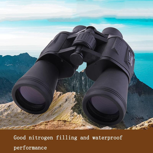 High Power Outdoor Binoculars For Low Light Night Vision 20X50 Army Green Binoculars & Monoculars