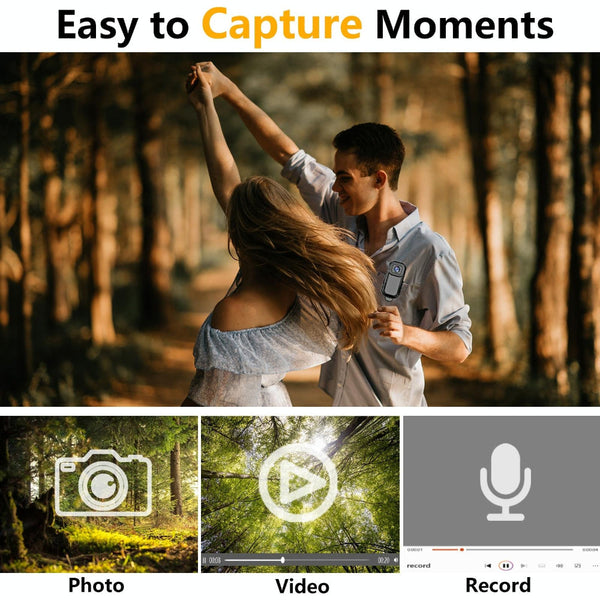 1080P Mini Action Cam For Sport Dv Video Recording 0.96 Inch Pocket Camera_Black Digital Cameras